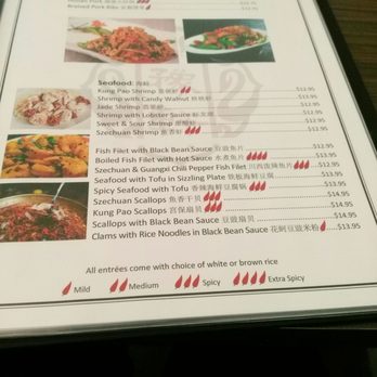 Chef Tang - Menu - Szechuan Near Me - Vista, California