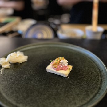 Thirteen Water - Uni and tuna toast - Sushi Bars Near Me - New York, New York Thirteen Water - Uni and tuna toast - Sushi Bars Near Me - New York, New York