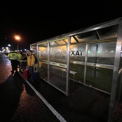 Inverness Taxis - Taxi stand right outside the Inverness airport exit