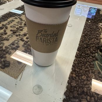 The Bearded Barista - Hazelnut latte - Coffee & Tea Near Me - San Angelo, Texas The Bearded Barista - Hazelnut latte - Coffee & Tea Near Me - San Angelo, Texas