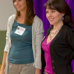 Artistic Director, Jessica Rofe and Broadway Actress Caroline Daly Antonelli