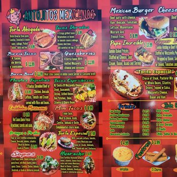 La Unica - New drive thru menu lunch/dinner - Mexican Near Me - San Antonio, Texas