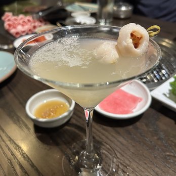 BORI - Spring Branch - Lychee Martini - Korean Near Me - Houston, Texas