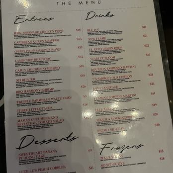 Lov3 Houston - Menu - Cocktail Bars Near Me - Houston, Texas