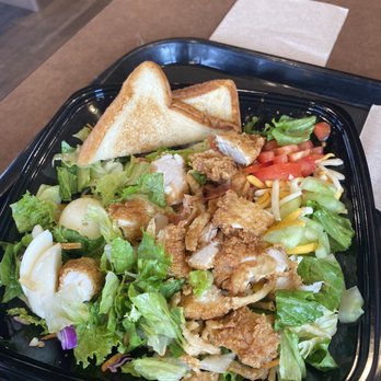 Zaxbys - Cobb Salad with fried chicken - Chicken Wings Near Me - Moore, Oklahoma Zaxbys - Cobb Salad with fried chicken - Chicken Wings Near Me - Moore, Oklahoma