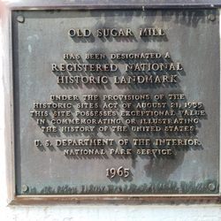 Koloa Sugar Monument - Title plaque of the monument