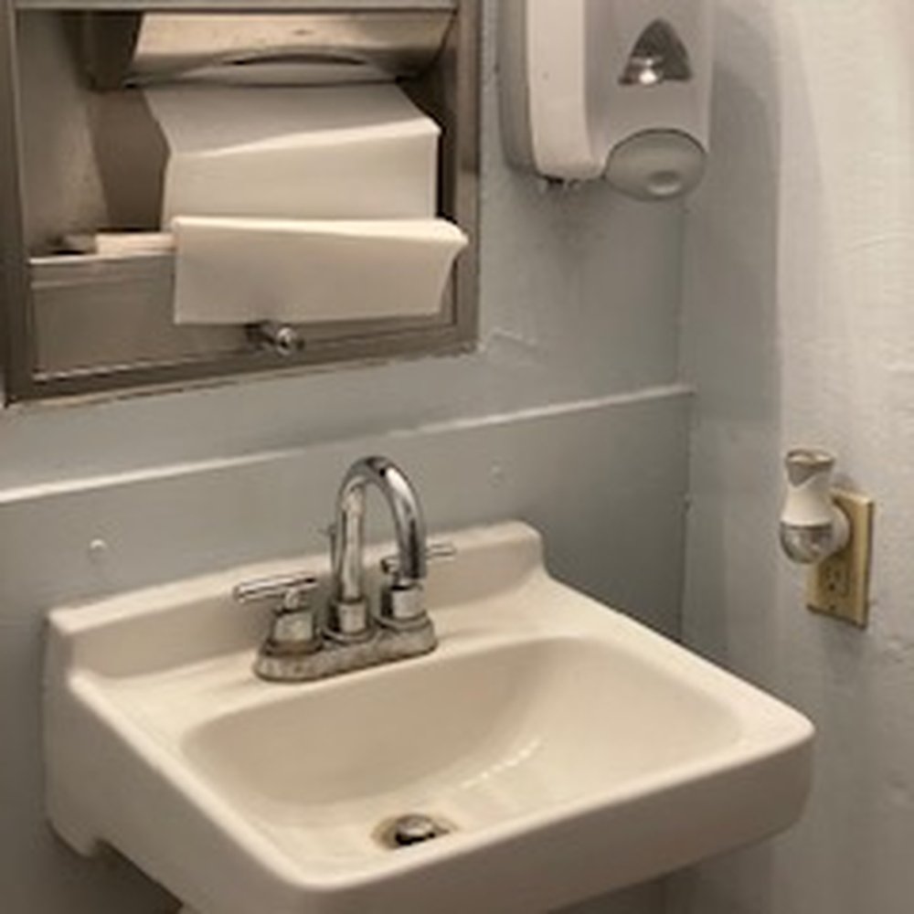Regency Mortuary - Bathroom Sink and Area very unprofessional, and dirty. - Funeral Services & Cemeteries Near Me - Sun City, Arizona Regency Mortuary - Bathroom Sink and Area very unprofessional, and dirty. - Funeral Services & Cemeteries Near Me - Sun City, Arizona