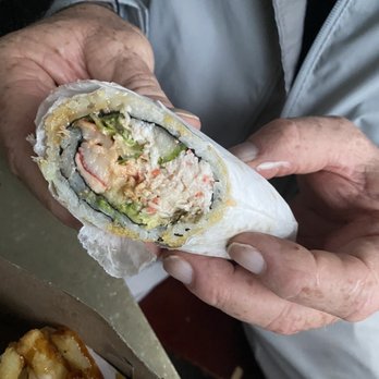 Kenji Burger - Lobster burrito - Burgers Near Me - Kapaa, Hawaii