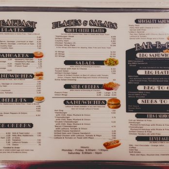 Libby's Pitstop - menu - Breakfast & Brunch Near Me - Kannapolis, North Carolina