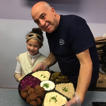 Layla's Falafel - Beautifully plated vegetarian appetizers. - Middle Eastern Near Me - Fairfield, Connecticut