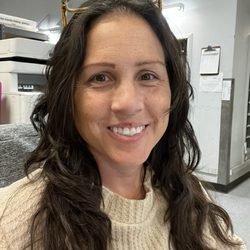 Carol's Place Hair & Nail Salon - Went from long straight hair to this layered sassy cut... love it, easy car and no maintenance.