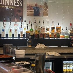 Mugshots Grill and Bar - Drink selection is limited.