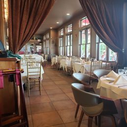 Inside restaurant