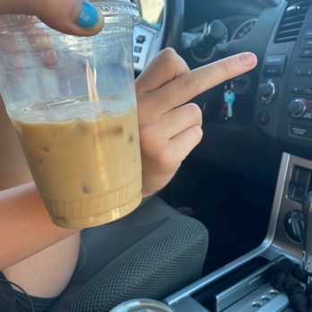 Honest Abe's Coffee - a hand holding a cup of iced coffee - Coffee & Tea Near Me - Salt Lake City, Utah Honest Abe's Coffee - a hand holding a cup of iced coffee - Coffee & Tea Near Me - Salt Lake City, Utah