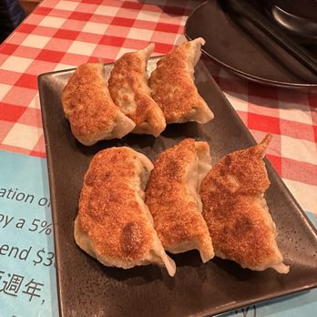 Yummy Noodle House 粥麵之家 - D4. Fried Pork Chive Dumplings - Noodles Near Me - Bayside, New York