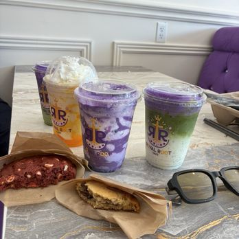 Royal Root Cafe - Ube Smoothie, Mango Jam Smoothie, Ube Matcha, Red Velvet Cookie, Chocolate Chip Cookies - Themed Cafes Near Me - Union City, California Royal Root Cafe - Ube Smoothie, Mango Jam Smoothie, Ube Matcha, Red Velvet Cookie, Chocolate Chip Cookies - Themed Cafes Near Me - Union City, California