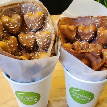 Mr Green Bubble - Oreo egg puff, chocolate egg puff - Bubble Tea Near Me - West Menlo Park, California Mr Green Bubble - Oreo egg puff, chocolate egg puff - Bubble Tea Near Me - West Menlo Park, California