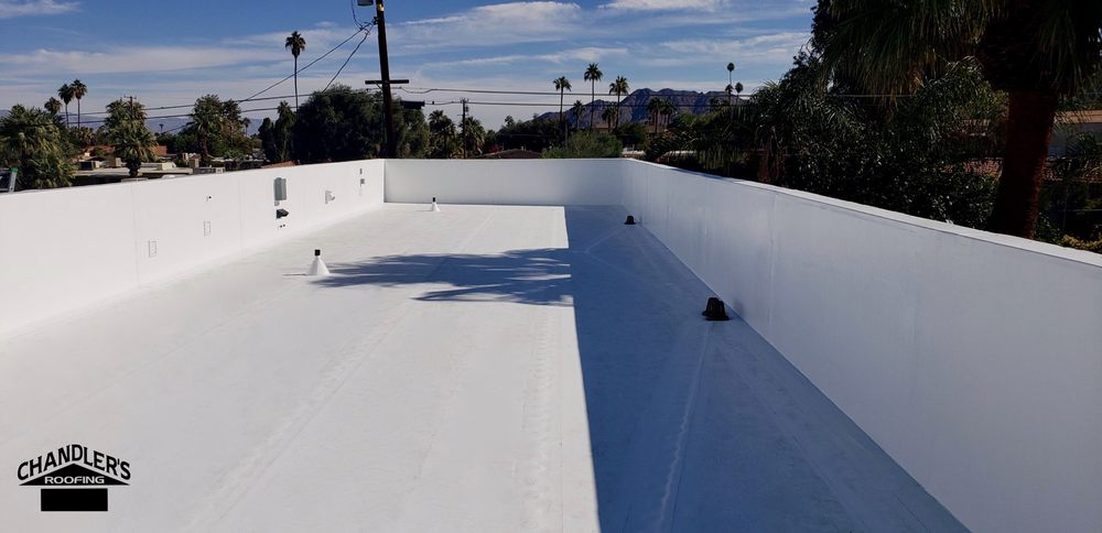 Slide of Chandler's Roofing