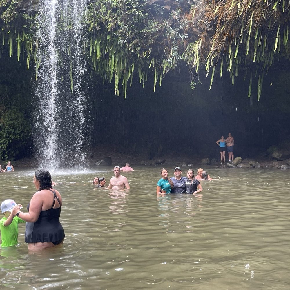 Twin Falls Trail - Upper waterfall - Hiking Near Me - Haiku, Hawaii Twin Falls Trail - Upper waterfall - Hiking Near Me - Haiku, Hawaii