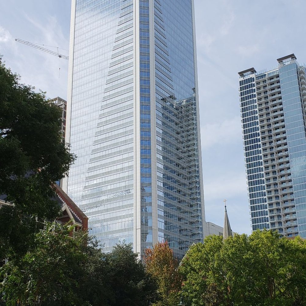 Duke Energy building from The Green. Duke Energy building from The Green.