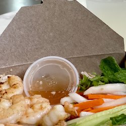 Banana Blossom Bistro - Shrimp with Lemongrass.