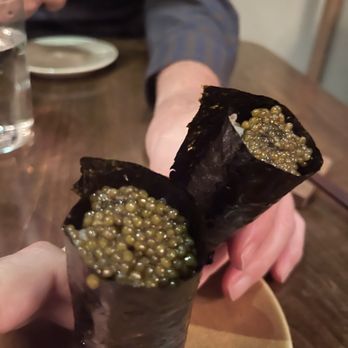 Sixty Three Clinton - Caviar Hand roll (a must supplement) - New American Near Me - New York, New York Sixty Three Clinton - Caviar Hand roll (a must supplement) - New American Near Me - New York, New York