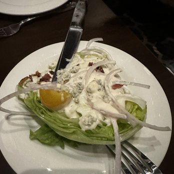 Cherokee Chophouse - Also split the wedge, perfect size for two.. dressing was yummmmy - Steakhouses Near Me - Marietta, Georgia Cherokee Chophouse - Also split the wedge, perfect size for two.. dressing was yummmmy - Steakhouses Near Me - Marietta, Georgia