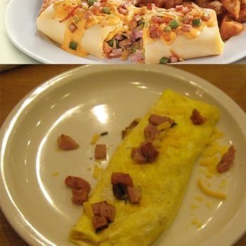 Perkins American Food - Omelet menu photo vs. actual presentation of omelet. The actual omelet was the smallest I have ever seen at a Perkins. - Bakeries Near Me - Duluth, Minnesota Perkins American Food - Omelet menu photo vs. actual presentation of omelet. The actual omelet was the smallest I have ever seen at a Perkins. - Bakeries Near Me - Duluth, Minnesota