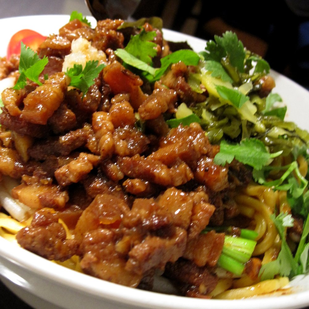 Facing East - spicy pork - Chinese Near Me - Bellevue, Washington Facing East - spicy pork - Chinese Near Me - Bellevue, Washington