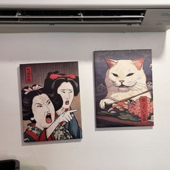 Shugābeibī - cute wall art inside - Japanese Near Me - Eugene, Oregon Shugābeibī - cute wall art inside - Japanese Near Me - Eugene, Oregon