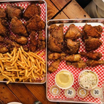 BirdHouse - 24 pieces of chicken, fries, mashed potatoes, and Cole slaw - Chicken Shop Near Me - Page, Arizona
