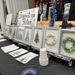 Display of examples of the project tonight