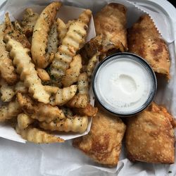 NG Eats & Treats - Buffalo chicken egg rolls