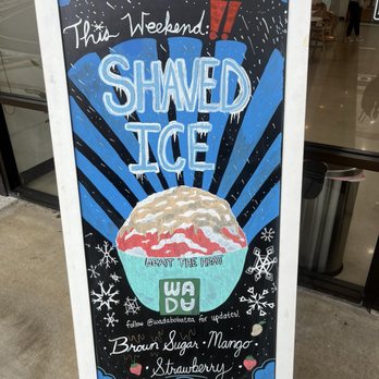 Wada Boba Tea - This weekend shaved ice! - Bubble Tea Near Me - Garner, North Carolina