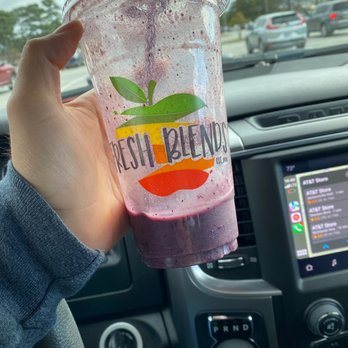 Fresh Blends - Berry Bliss added açai - Salad Near Me - Jacksonville, North Carolina Fresh Blends - Berry Bliss added açai - Salad Near Me - Jacksonville, North Carolina