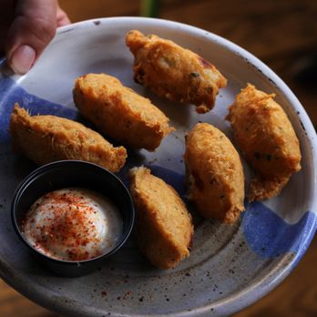 Pinch Kitchen - Coquetas de Bacalao - New American Near Me - Miami, Florida Pinch Kitchen - Coquetas de Bacalao - New American Near Me - Miami, Florida