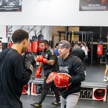 Keystone Boxing Gym - Coach Ryan working with our athletes at Open Gym on Saturday Morning. - Boxing Near Me - Bristol, Pennsylvania Keystone Boxing Gym - Coach Ryan working with our athletes at Open Gym on Saturday Morning. - Boxing Near Me - Bristol, Pennsylvania
