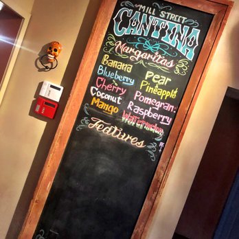 Mill Street Cantina - Flavored Marg board - Mexican Near Me - Bristol, Pennsylvania Mill Street Cantina - Flavored Marg board - Mexican Near Me - Bristol, Pennsylvania