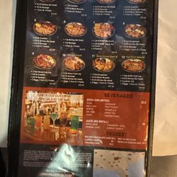 The Juicy Crab Smyrna - Menu option and combo features
