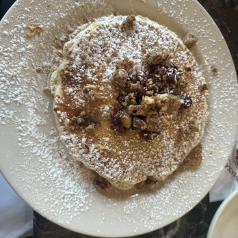 Grand Lux Cafe - Pecan cinnamon pancakes. - American Near Me - Paramus, New Jersey Grand Lux Cafe - Pecan cinnamon pancakes. - American Near Me - Paramus, New Jersey