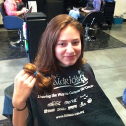 Colonial Barber & Beauty - She donated her hair for sick kids.