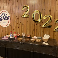 Elks Lodge 2190 - Condiments table