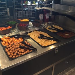 buffet of snacks