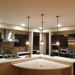 Amico's Electrical Services - Kitchen Can Lights and Pendants