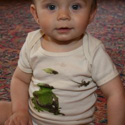 Baby Wit - We offer all our designs on organic onesies and tees too.
