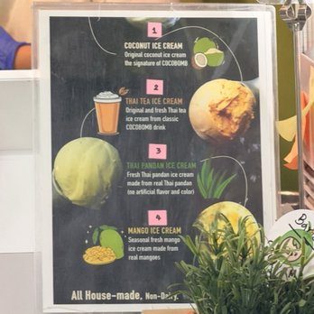 Coco Bomb - Menu July 2026 - Cafes Near Me - San Diego, California