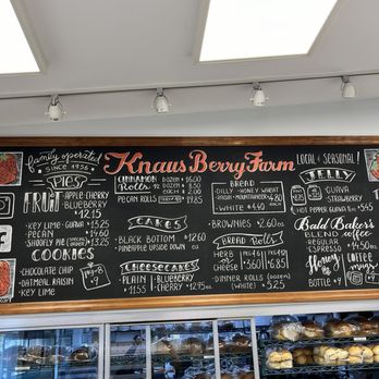 Knaus Berry Farm - Menu and prices - Bakeries Near Me - Miami, Florida Knaus Berry Farm - Menu and prices - Bakeries Near Me - Miami, Florida
