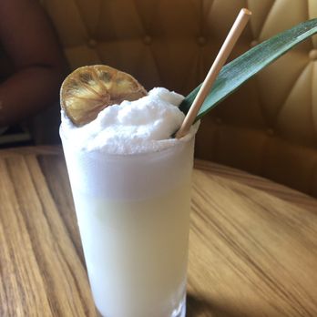 Life On Mars - Southpaw - pineapple coconut plantation rum, coconut cream, aquafaba, lime. - American Near Me - Seattle, Washington