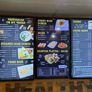 Pho Xpress - Menu as of 10/15/19 - Vietnamese Near Me - Raleigh, North Carolina