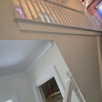 Hunzelmann - Landing going upstairs - Drywall Installation & Repair Near Me - Greenville, North Carolina Hunzelmann - Landing going upstairs - Drywall Installation & Repair Near Me - Greenville, North Carolina